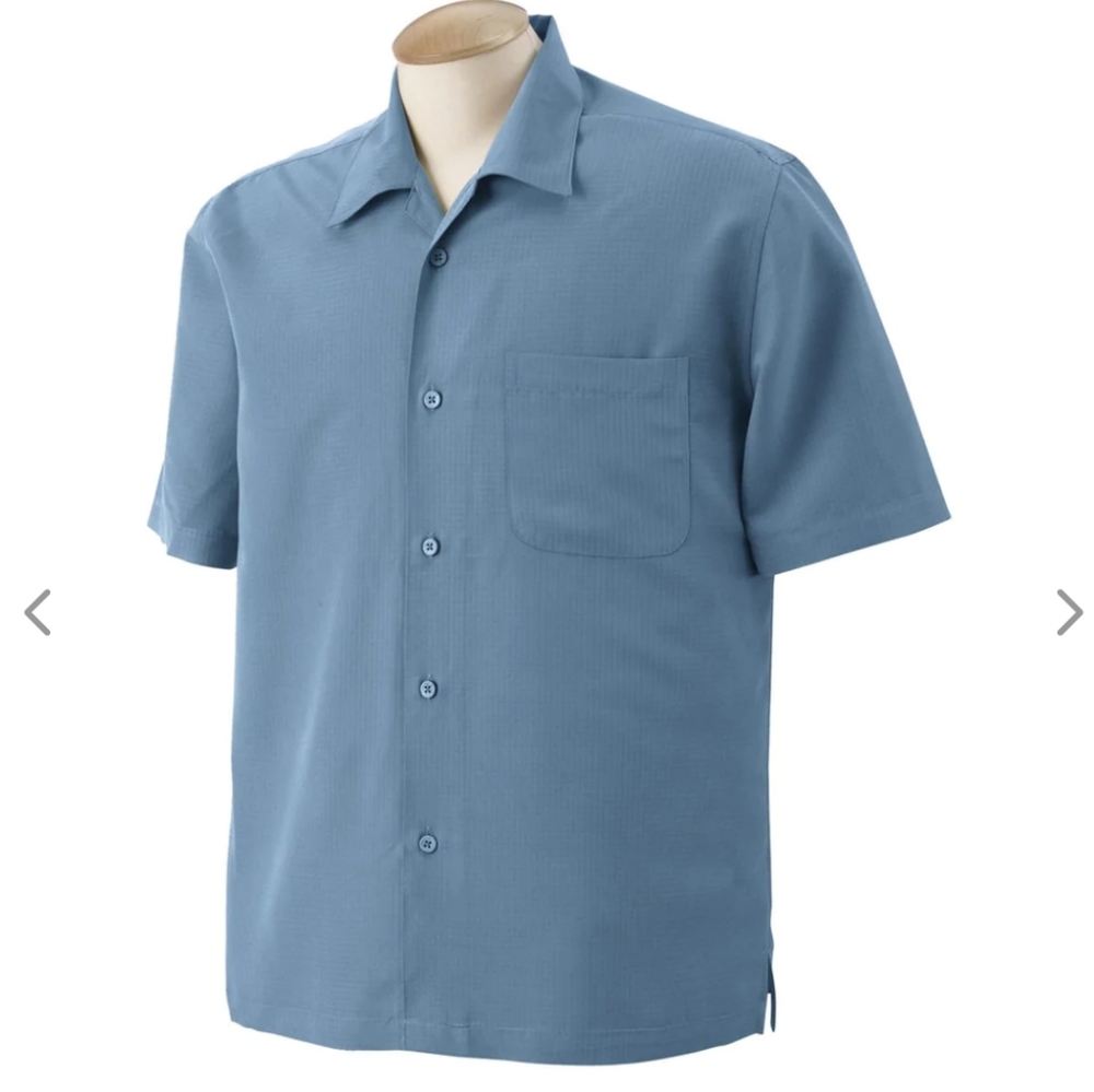 🚩Men's Harriton Full Button Polo